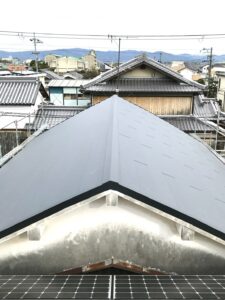 大阪府和泉市にて屋根修理〈瓦屋根葺き替え〉 施工後