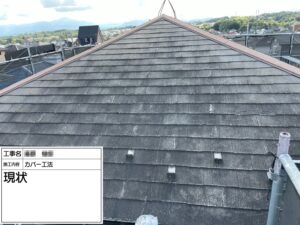 大阪府堺市の現場：大屋根の状態