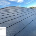 和泉市にて雨漏りが止まらない瓦屋根の葺き替え工事〈カラーベスト「コロニアルクァッド」使用〉 施工後